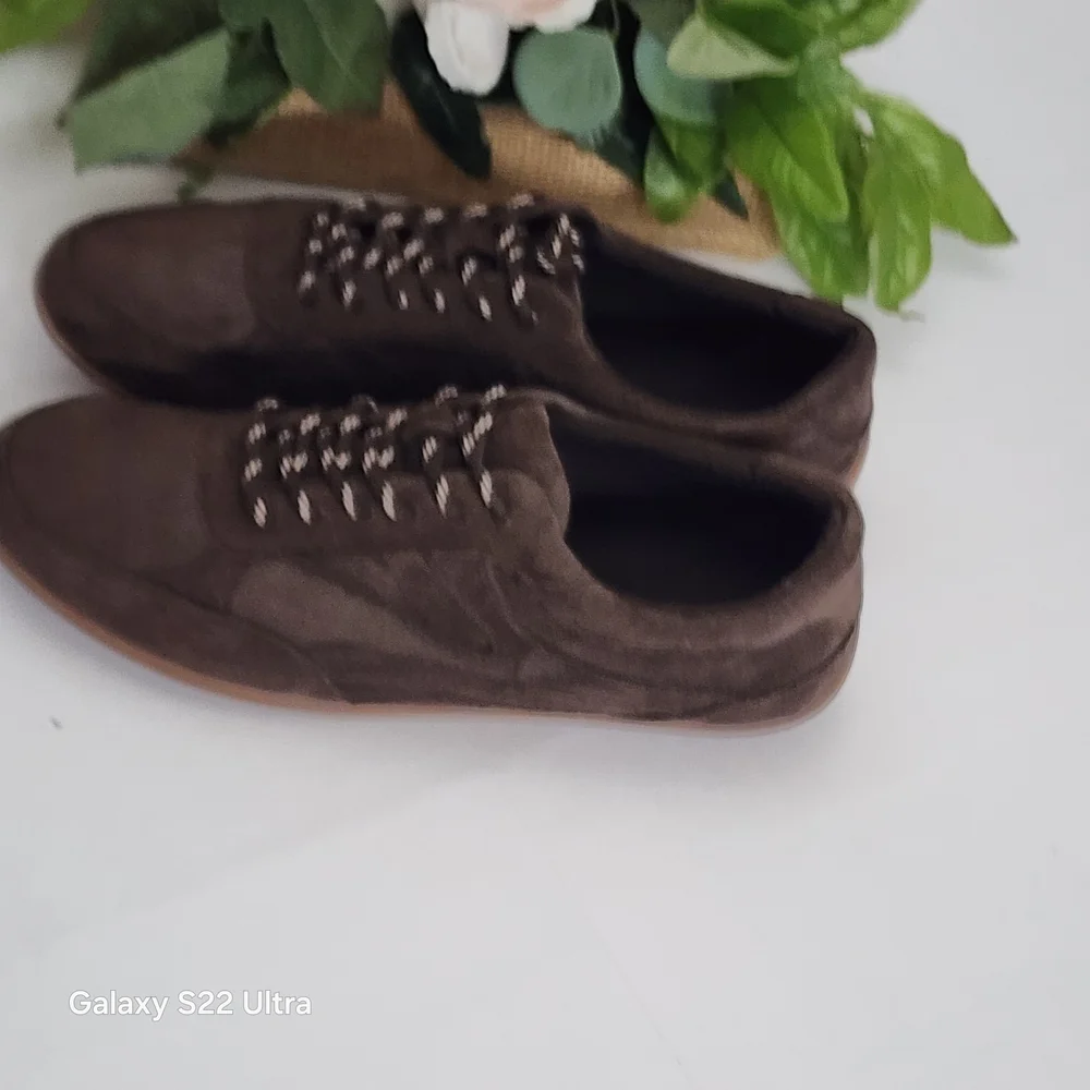 American Eagle Outfitters Men’s Brown Suede Casual Sneakers